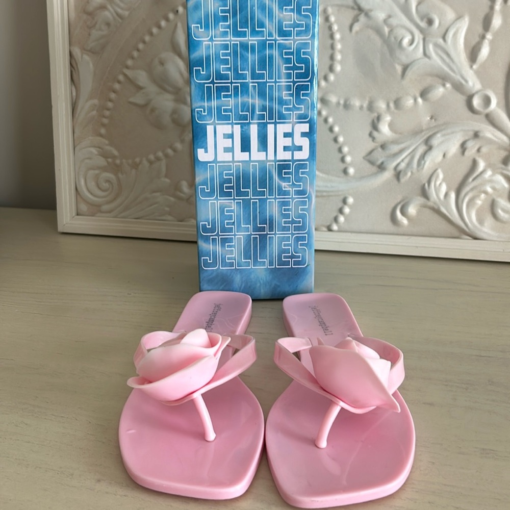 Jeffrey Campbell So Sweet Flip Flop Jellie size 9M